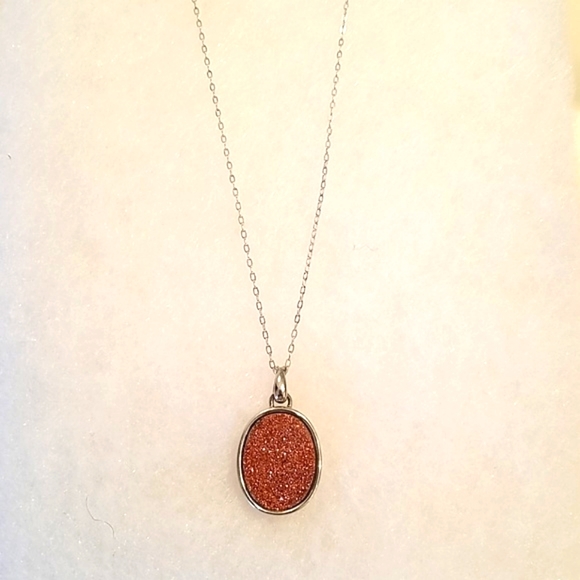 🌺!HOST PICK!🌺 STERLING DRUZY NECKLACE - Picture 2 of 5